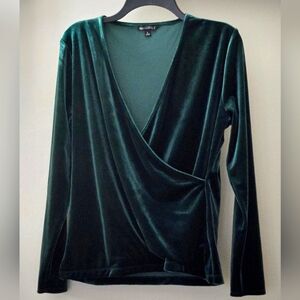 J Crew Mercantile Velvet Top